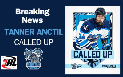 Tanner Anctil called up to NAHL