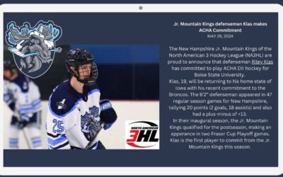 Riley Klass ACHA Commitment
