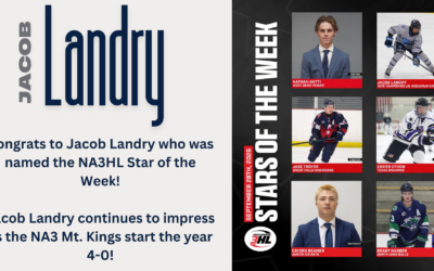 NA3HL 9/28/26 Star of the Week